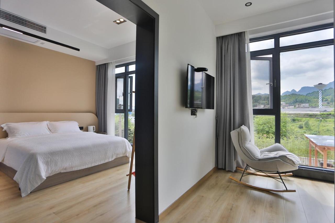Heaven'S Gate Home Stay --Free Pick Up Service--Panoramic View Of Tianmen Mountain Zhangjiajie Exterior photo